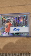 2024 Leaf Vivid Power Brokers Trent Caraway Auto 8/9 Oregon State Crystals