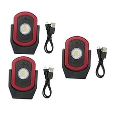 MAXXEON MXN0080 WorkStar Cyclops USB-C Rechargeable LED Work Light, Pack of 3 1