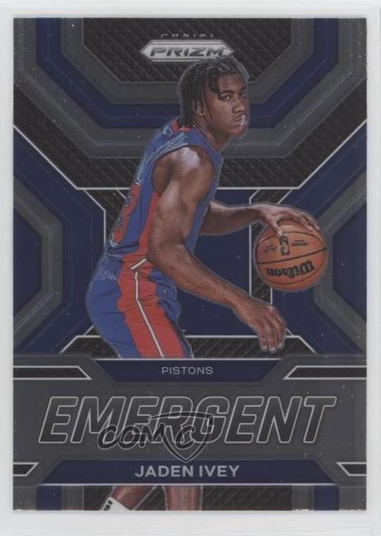 2022-23 Panini Prizm Emergent Jaden Ivey #10 1g2w