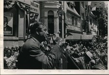 1968 Wirephoto Gov Nelson Rockefeller New York Speaking In Washington Dc 6.75X10