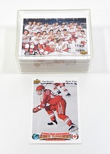 1991-92 Upper Deck Czech World Juniors Hockey Complete Set (100) Nm/Mt Kariya
