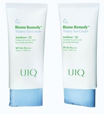 UIQ Biome Remedy watery sun cream SPF50 PA   50ml x2 set K-beauty