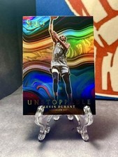 Kevin Durant 21-22 Select Unstoppable Silver Prizm Insert Brooklyn Nets