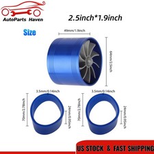 Car Suv Air Intake Single Fan Engine Gas Fuel Turbine Turbonator Charger Saver Car Suv Air Intake Single Fan Engine Gas Fuel Turbine Turbonator Charger Saver