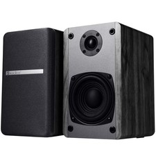 T25 Passive 2 Way Bookshelf Speakers 60 Watts 30W x 2 Black