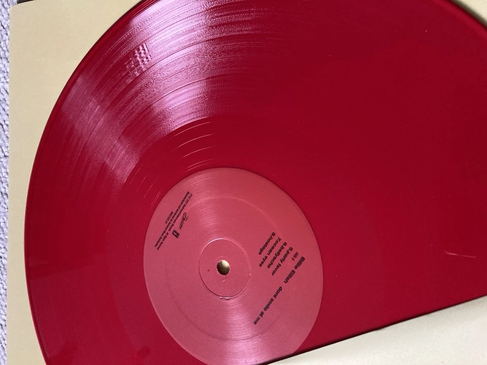 Billie Eilish Don't Smile at Me - Red Vinyl - Bild 3 von 4