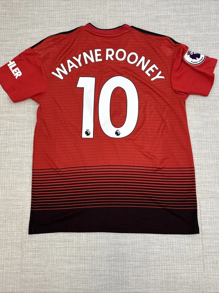 Maillot Vintage Manchester United Rooney – Homme Taille L – Football – Occasion