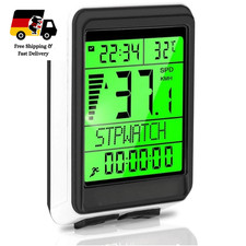 ICOCOPRO Fahrradcomputer 2,2 Zoll LCD Fahrrad Kilometerzähler Wireless