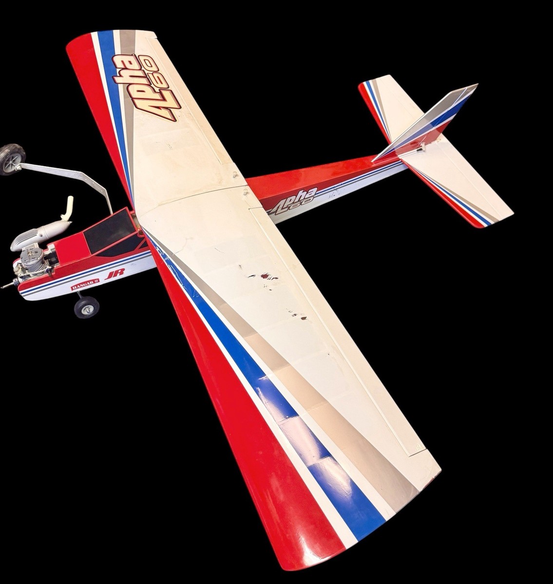 Parts For Hangar 9 Alpha 60 ARF Trainer RC Plane w/ Evolution .61