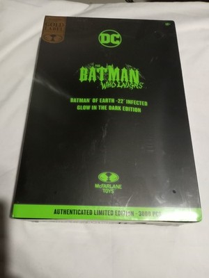 SEALED McFarlane DC Batman Who Laughs Infected Glow In The Dark Limited Edition
