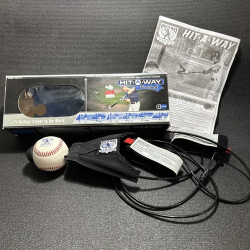 HIT A WAY HIT AWAY BASEBALL PRACTICE SET DEREK JETER REGGIE JACKSON SYSTEM NOB - Afbeelding 1 van 17
