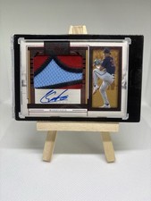 2024 Panini Three & Two Charlie Soto Jumbo Patch Auto Twins Prospect