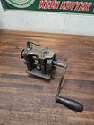 N11- antique early P.S. & W PEXTO hand crank beading machine tinsmith tool