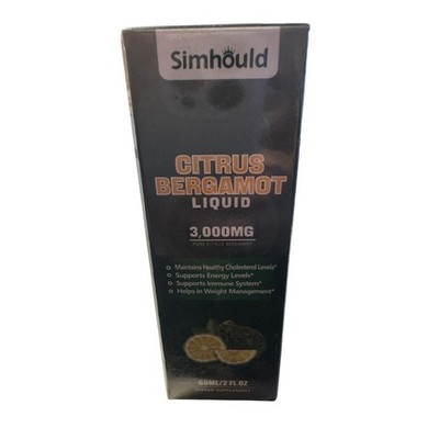 Simhould Citrus Bergamot Liquid 3,000 Mg Dietary Supplement Exp 160127