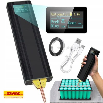 Batterie Punktschweißgerät Set Handgehalten Spot-Welder für 18650 Akku Schweißen