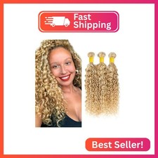 P27/613 Honey Blonde Bundles Human Hair Water Wave Bundles 28 30 32 Inch Human H