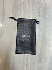 GUESS Original Black Faux Leather Eyewear Eyeglasses Sunglasses Pouch Case
