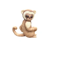 Enesco Home Grown Statue Cassava Monkey Figurine Fruit Vegetable Animal