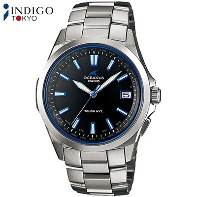 CASIO OCEANUS OCW-S100-1AJF Titanium Sapphire Crystal Radio Solar 41.5mm Watch