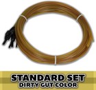 STANDARD Upright Double Bass Strings Dirty Gut Color FULL SET