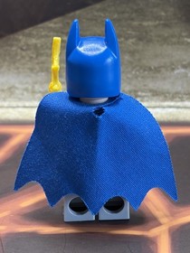 LEGO Batman Modern Cowl Minifigure 7779 7780 7782 2006 Blue Batman