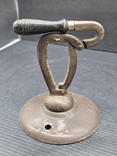 VINTAGE METAL  WALNUT BOWL NUT CRACKER PATENTED 57-13