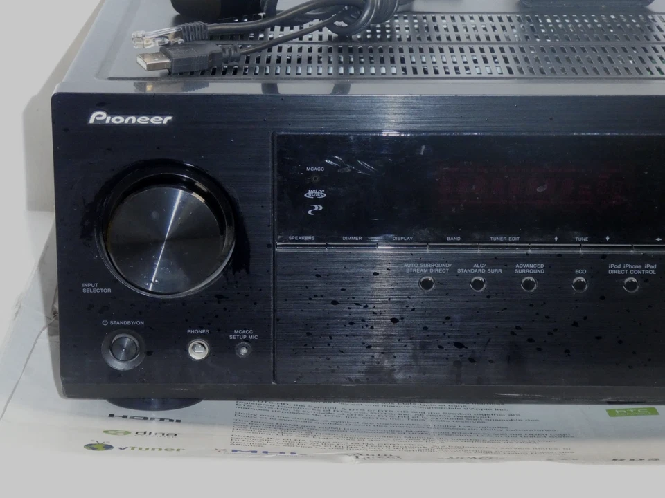 Pioneer VSX-528 5.1 A/V-Receiver in OVP inkl. WLAN Adapter AS-WL300, 2J.Garantie - Bild 2 von 4
