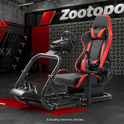 Zootopo Gaming Simulator Cockpit mit Sitz Passend für Logitech G920 G29 G923