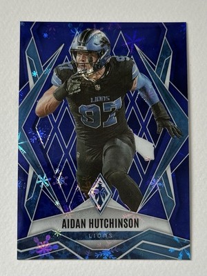 Aidan Hutchinson #21 Blue Winter 91/199 - 2025 Panini Phoenix