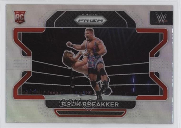 2022 Panini Prizm WWE Silver Prizm Bron Breakker #39 Rookie RC 19g2