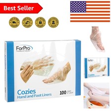 Professional-Grade 9  W x 16.5  L Paraffin Liners - 100 Count for Hands  Feet
