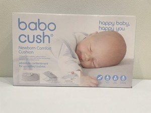 Babocush Newborn Comfort Cushion – Gray | Heartbeat Sound & Gentle Vibration