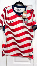 Nike USA National Team Men’s Soccer Jersey White/Red/Blue size L