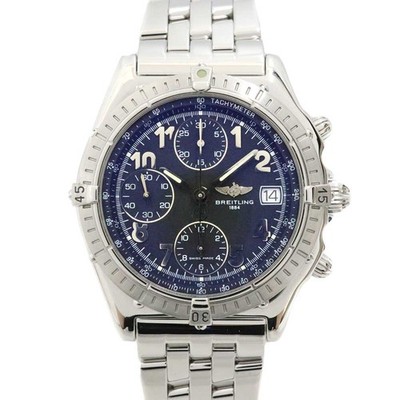 BREITLING Chronomat Blackbird A13050.1 schwarz Herrenuhr gebraucht #10109