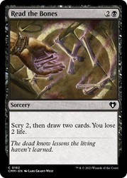 Read the Bones - Commander Masters #182
