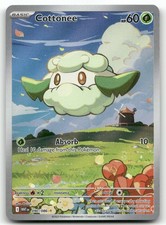 Cottonee - 090/086 #90/86 (Holo) (NM) SV: White Flare WHT Pokemon