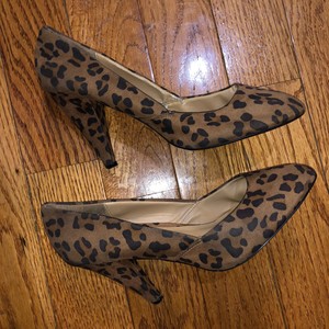 forever 21 leopard heels