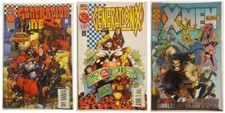 GENERATION NEXT X-MEN DELUXE #1 # 5 & X-MEN ALPHA #1 1995 1ST APP OF DARK BEAST!