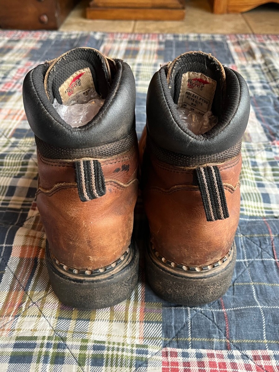 Red Wing Boots 2326 Brown Leather EH Resistant Size 6.5 D  display picture 1