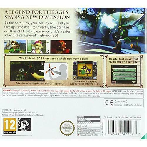 The Legend of Zelda: Ocarina of Time 3D (3DS) PEGI 12+ Adventure: Role Playing - Afbeelding 1 van 1