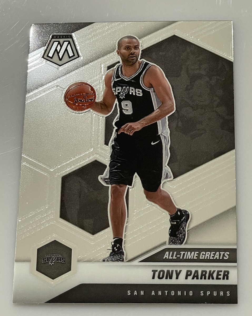 NBA 2020/2021 Panini Mosaic Tony Parker All Time Great Basketball 