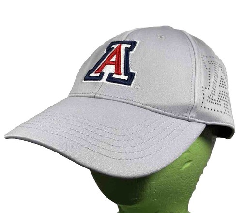 Casquette Arizona Wildcats – Grise, Sangle Réglable – Neuve Avec étiquettes