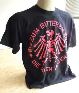 Die Toten Hosen T Shirt Bis Zum Bitteren Ende Adler 1990er Jahre Tour Neuwertig Ebay