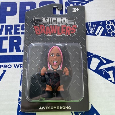 Awesome Kong Micro Brawler Figure PW Crate Exclusive