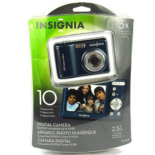 Insignia 10 Megapixel Digital Camera 2.5