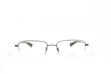 Oliver Peoples Eyeglasses Black Chrome Half Rimless JAPAN 53-18-142 669 BKC NPR
