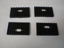 LOT OF 4 ANTI VIBRATION PADS ISOLATION DAMPENER 2" x 3 1/4" x 3/8"