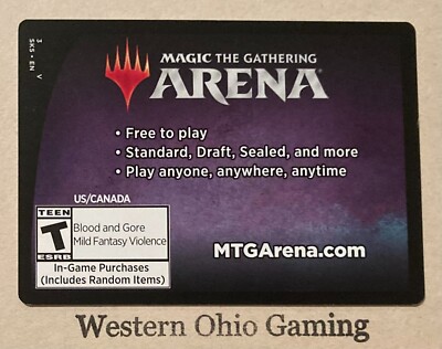 Magic The Gathering 2022 Starter Kit Arena Code Card #SK5 NEW | eBay