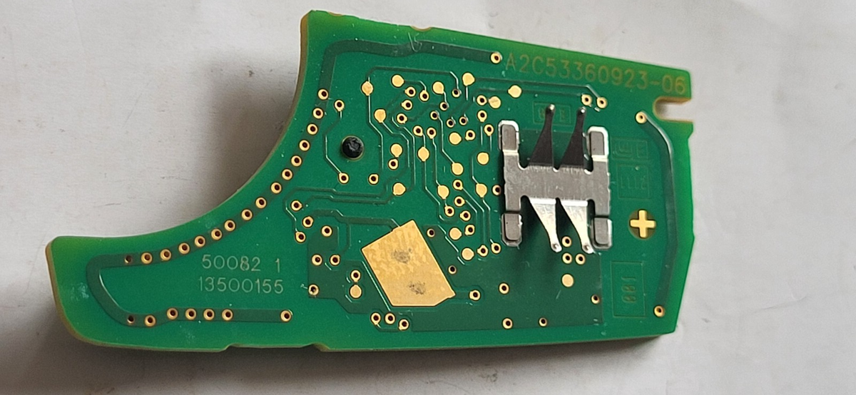 VAUXHALL OPEL Remote Key Flip Circuit board A2C53360923-06 (frq