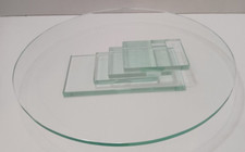 Modern Green Glass 10 1/2" Round Cake/Dessert Stand or Riser